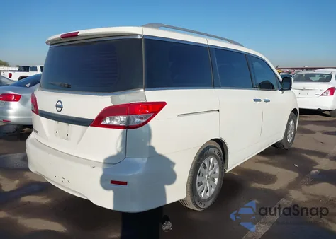 2014 Nissan Quest S from USA, damaged, VIN JN8AE2KP3E9102623